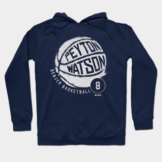 Peyton Watson Denver Basketball Hoodie by TodosRigatSot